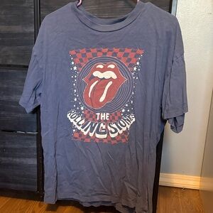 the Rolling Stones Graphic T-Shirt - Blue